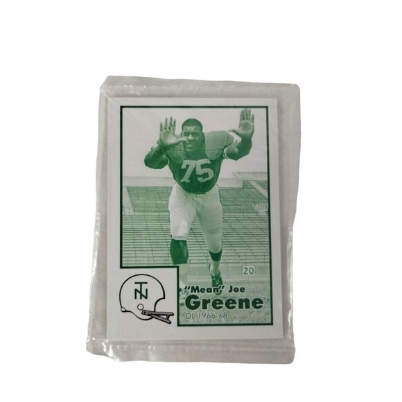 UNT North Texas Eagles Mean Joe Greene Football Cards 4 Card Pack Sealed - Picture 1 of 2